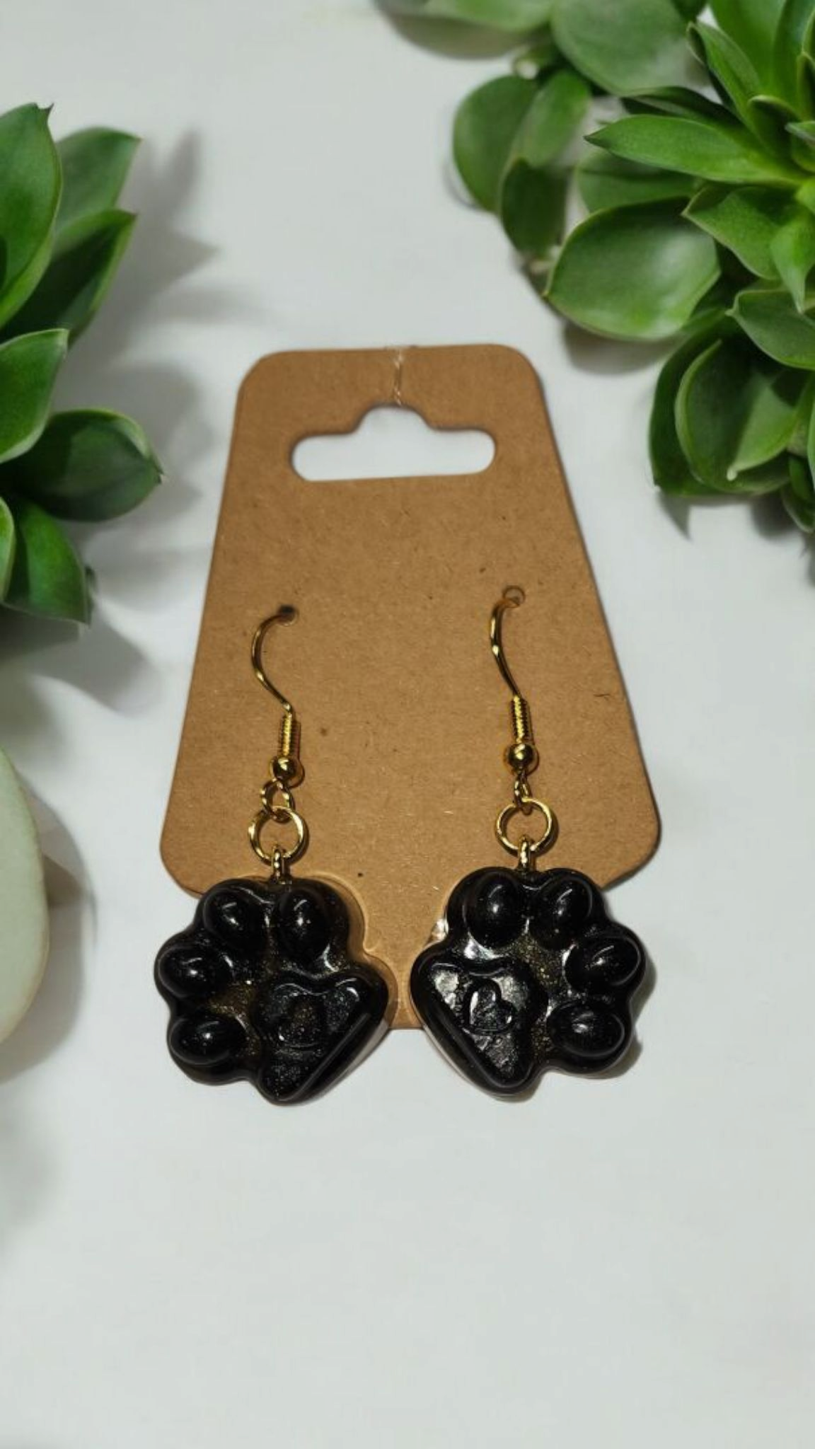 Pawprint Earrings