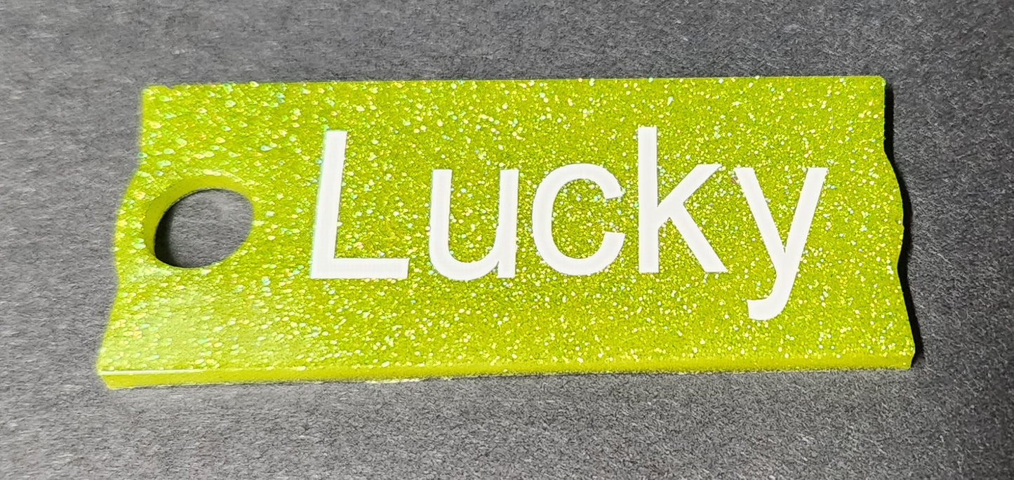 Tumbler Straw Tags
