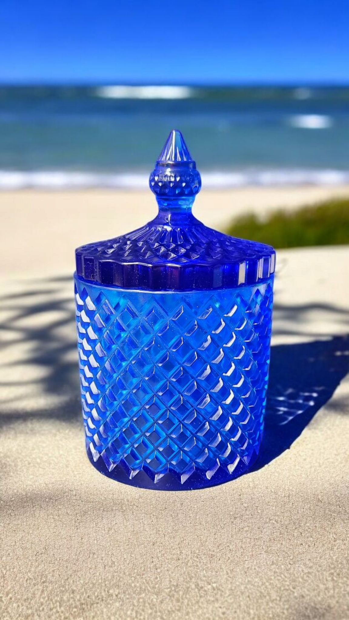 Decorative Jar w/ Lid
