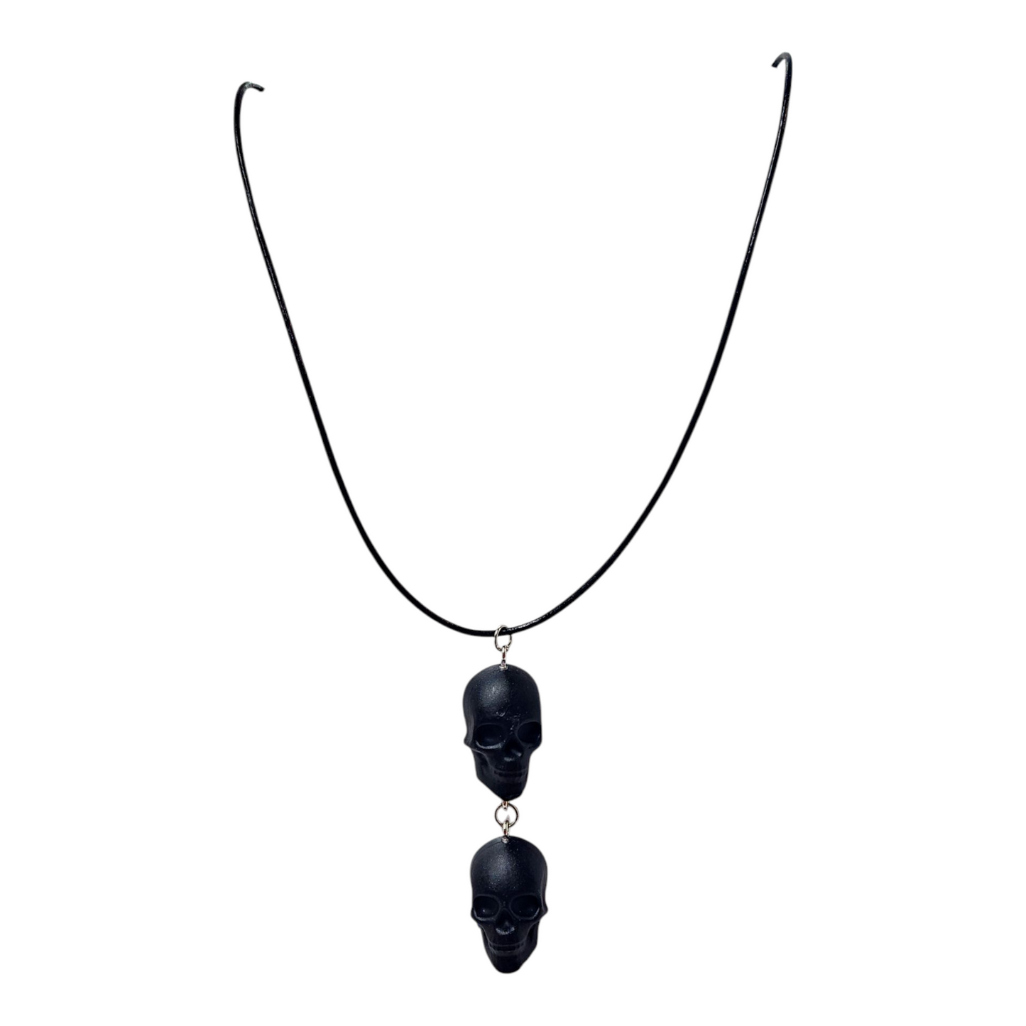 Black Skull Necklace