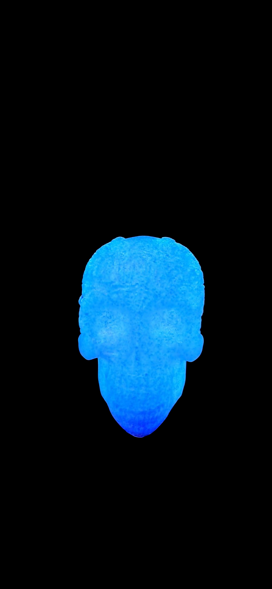 Resin Glow-in-the-dark Skull