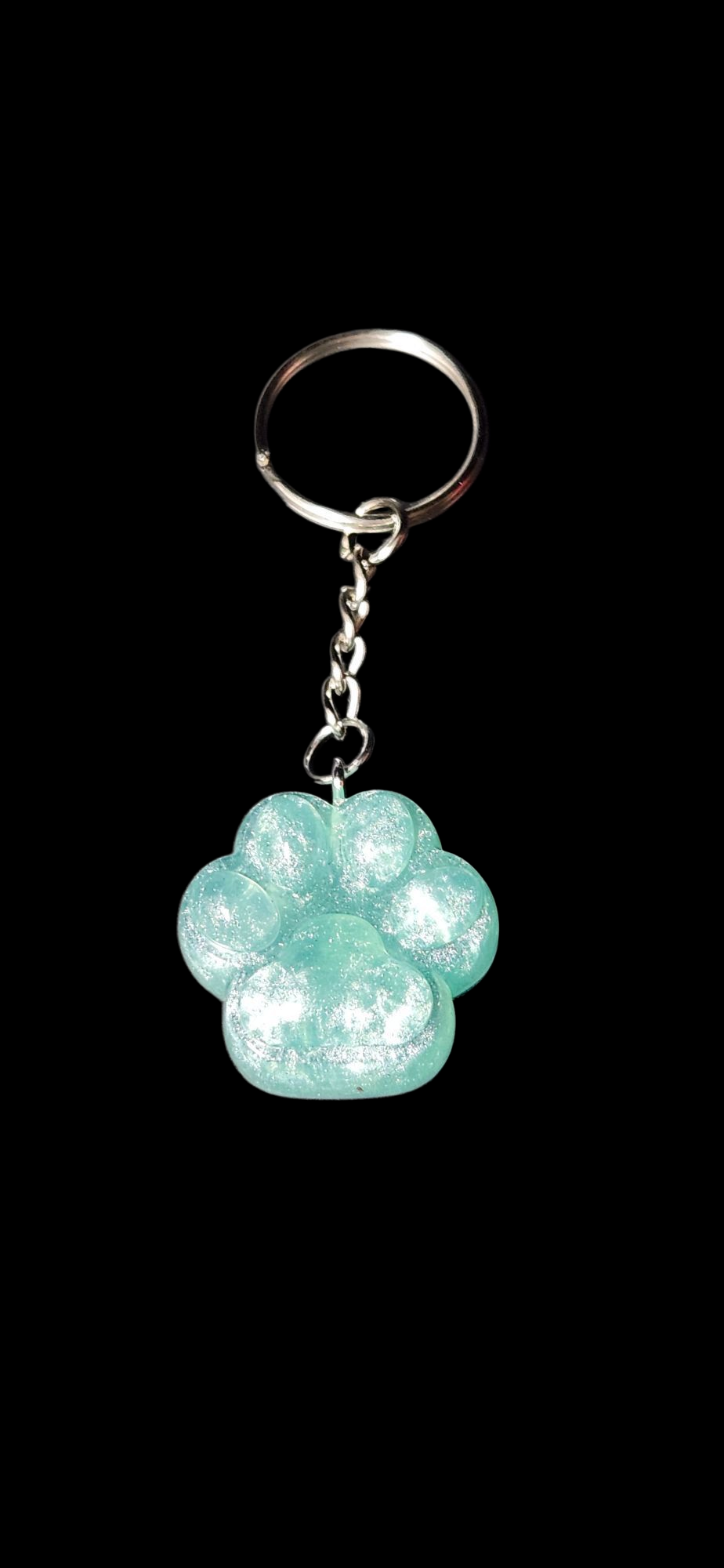 Paw Print Bubble Keychains