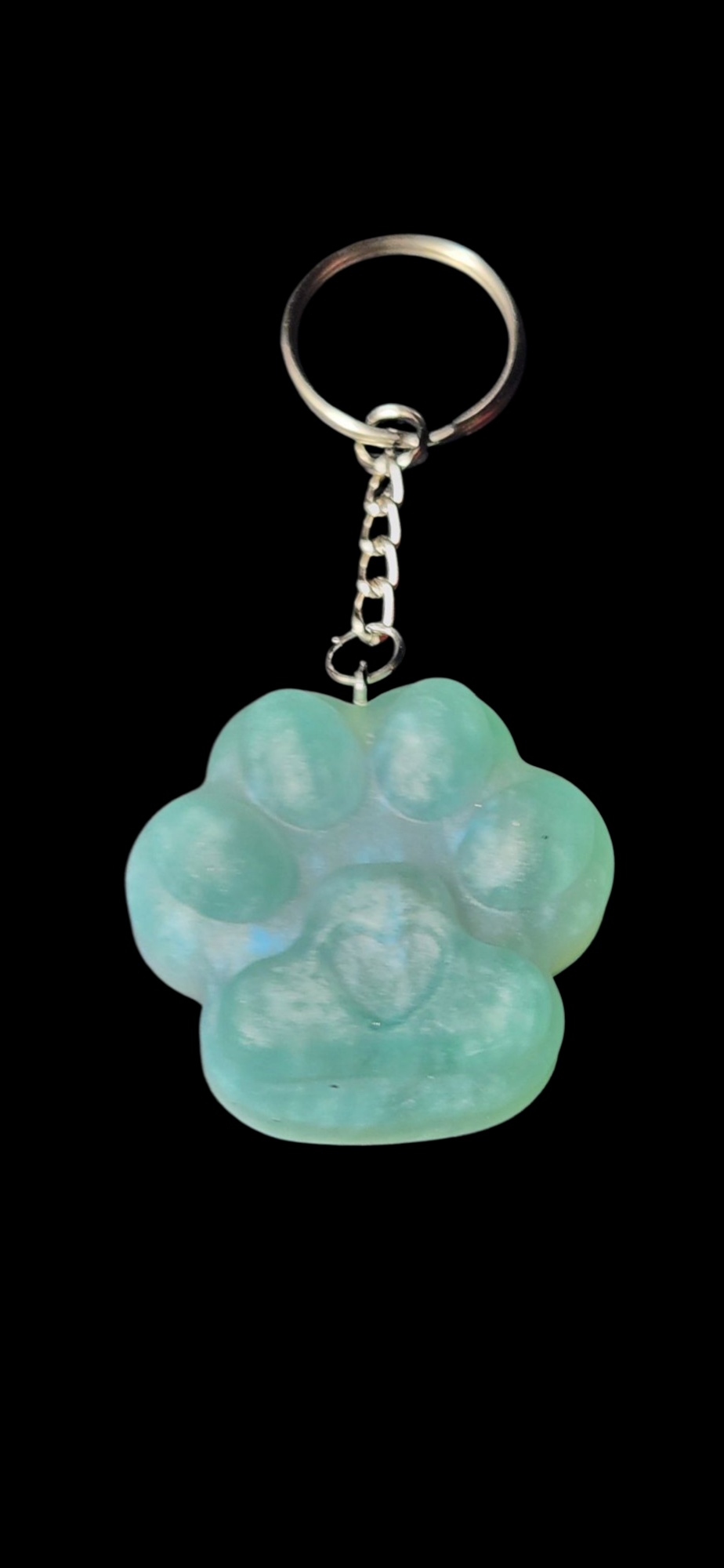 Paw Print Bubble Keychains