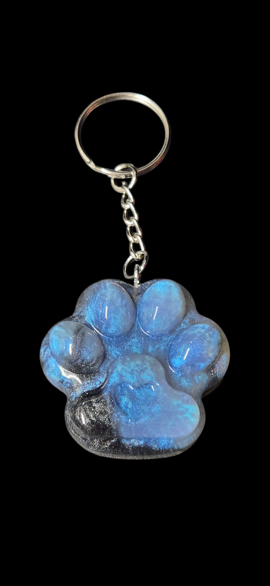 Paw Print Bubble Keychains