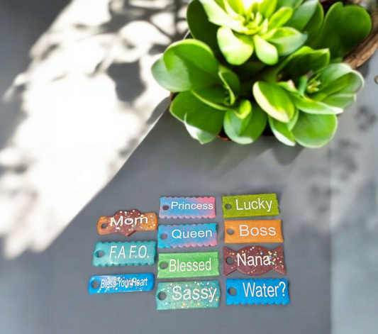 Tumbler Straw Tags