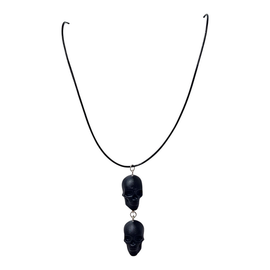 Black Skull Necklace