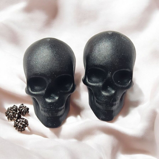 Black Skull Studs