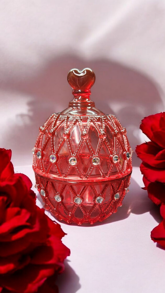 Red Keepsake Container