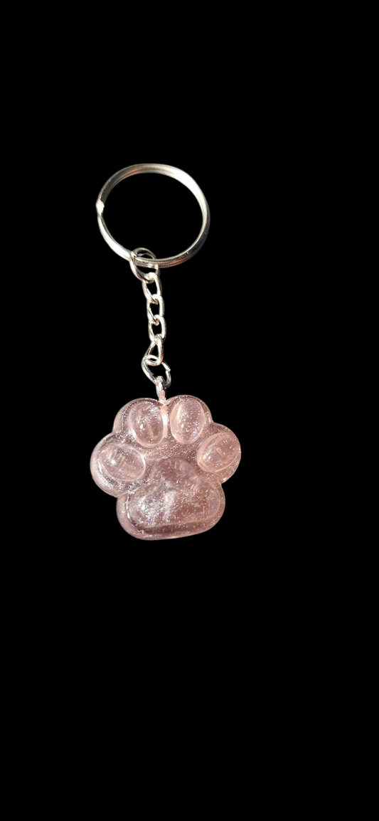Paw Print Bubble Keychains