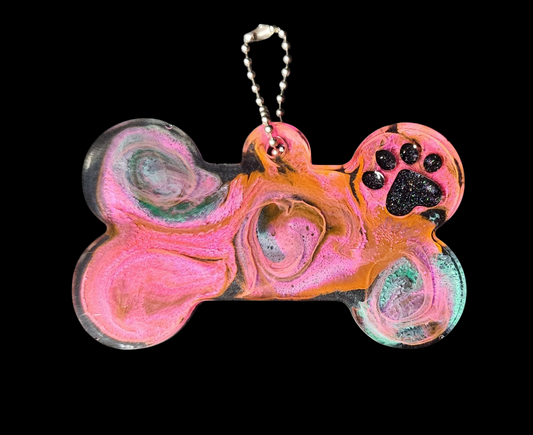 Dog Bone Keychains