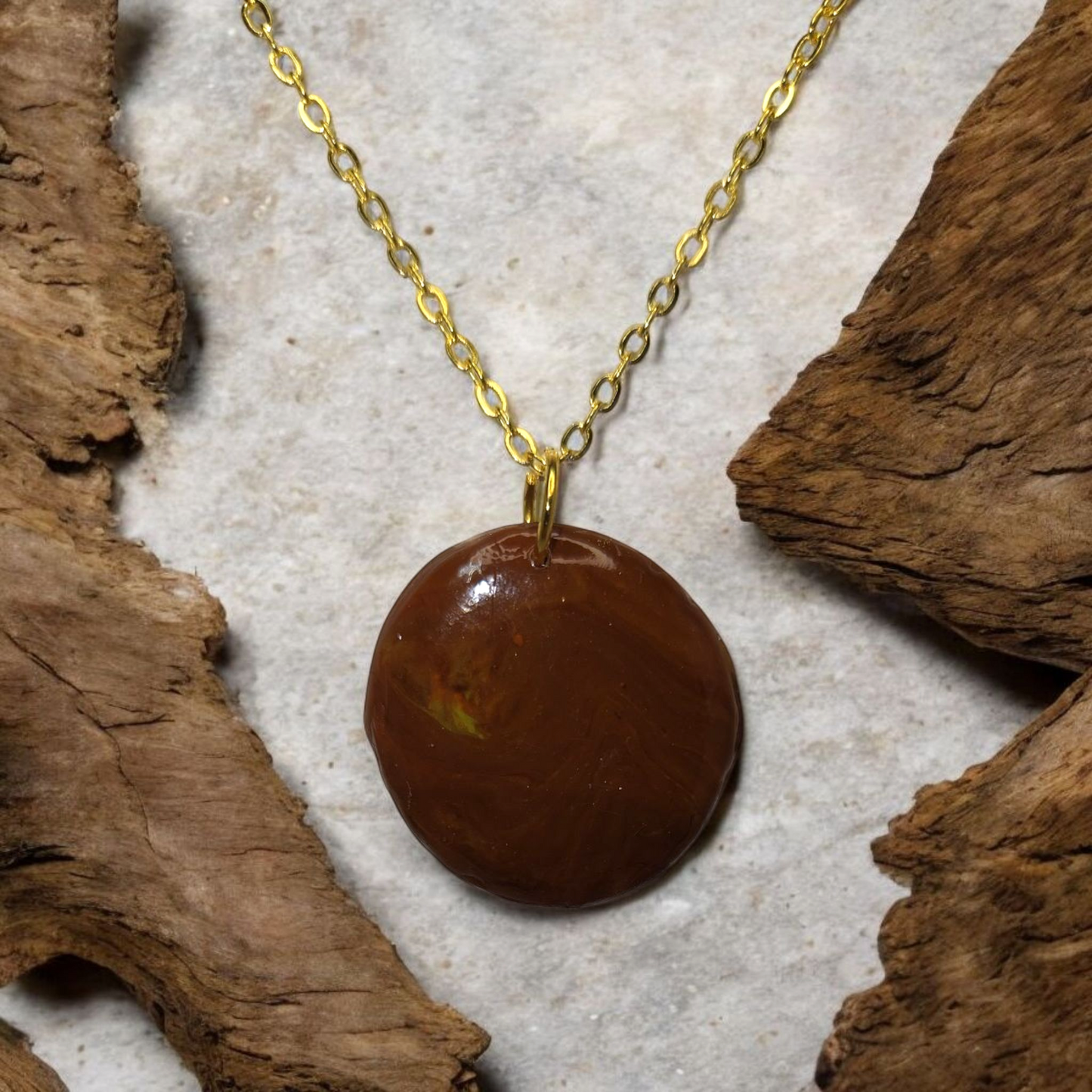 Faux Stone Necklace